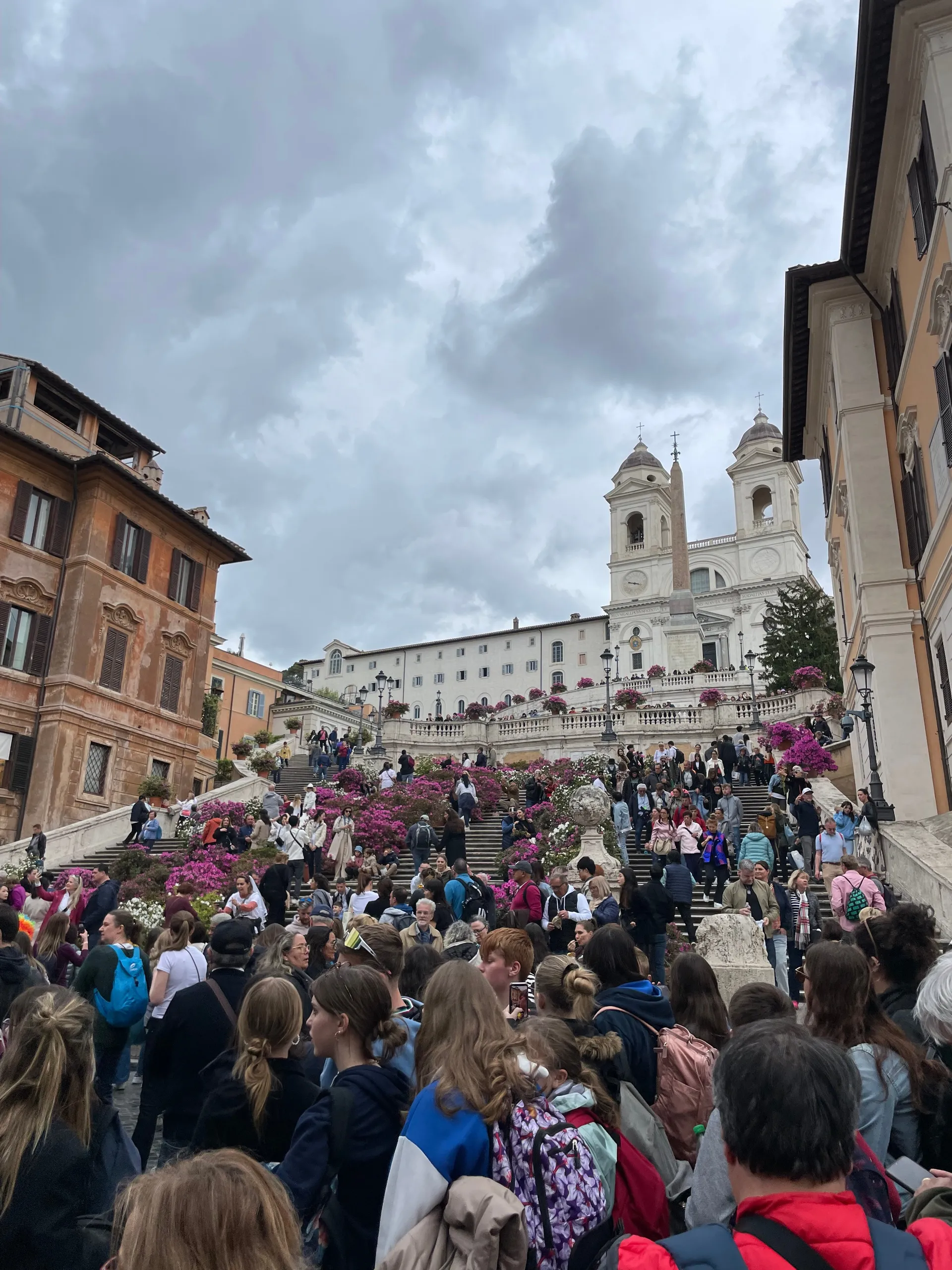 Anouk in Rome - - Spaanse trappen
