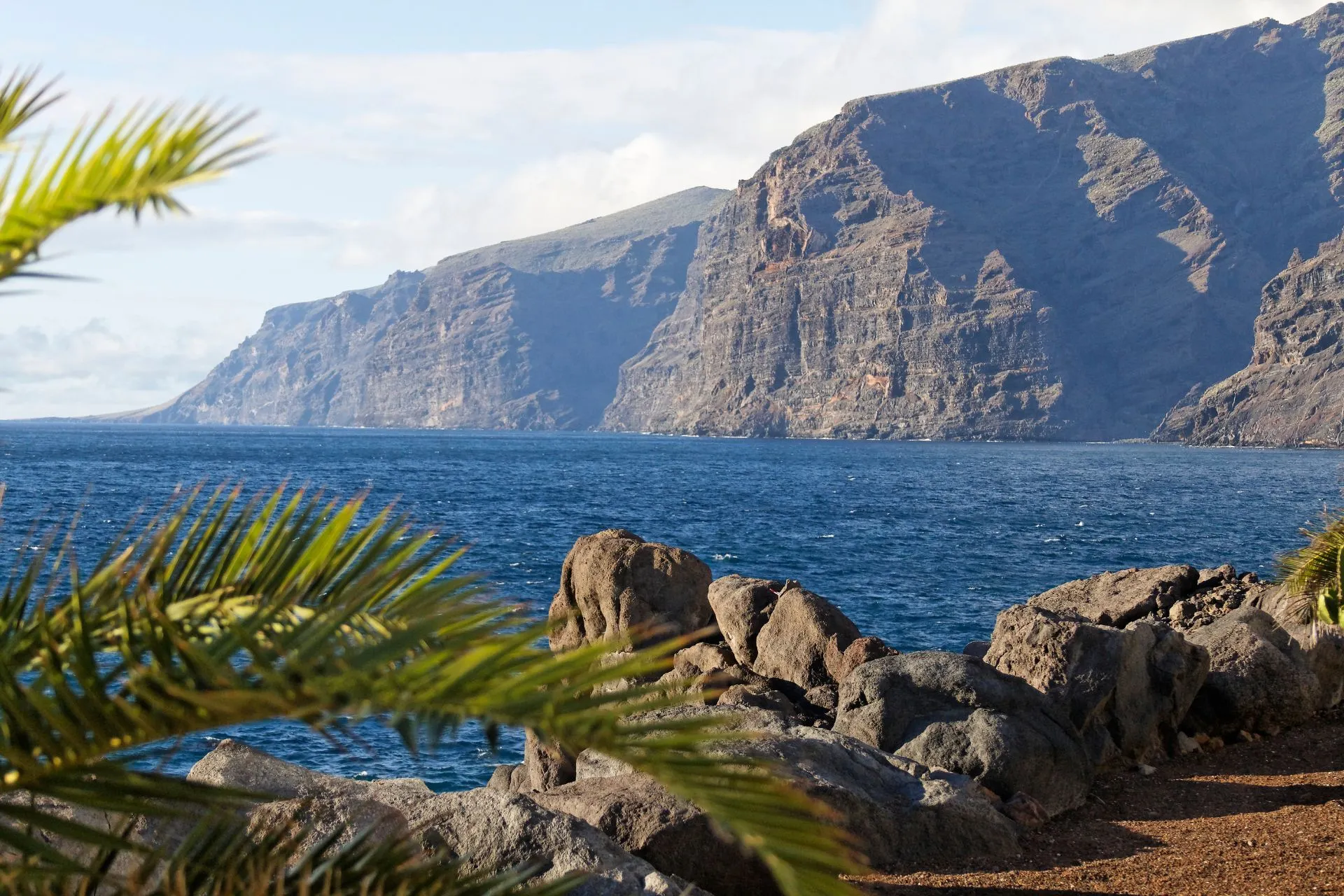 Indrukwekkende kliffen van Los Gigantes aan de westkust van Tenerife, een must‑see tijdens je Tenerife vakantie