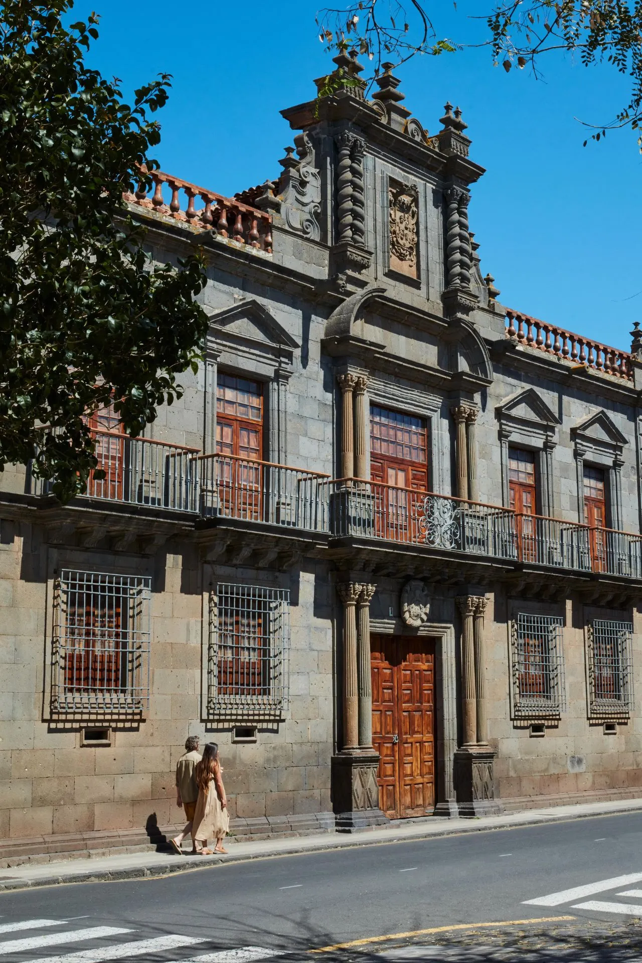 Historisch herenhuis in La Laguna, een sfeervolle stad vol cultuur en geschiedenis op Tenerife.