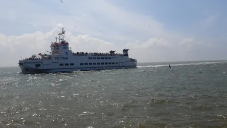 Boot op de water
