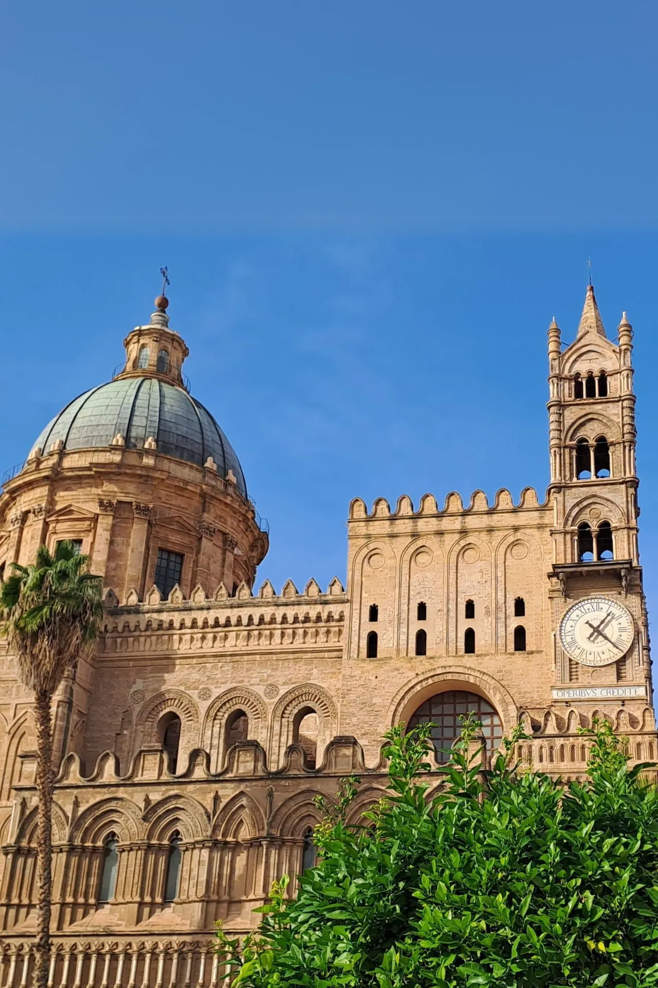 Oude kerk in Palermo, Sicilië