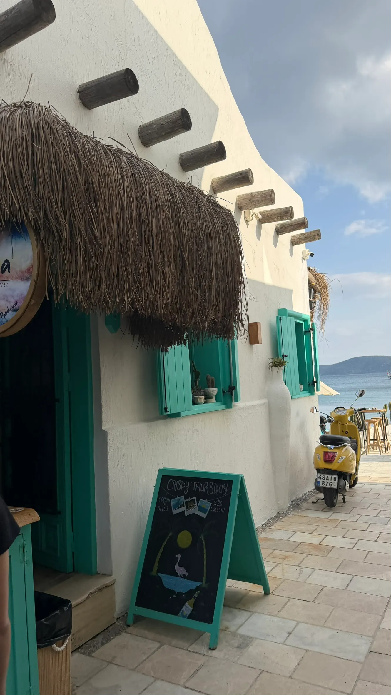Bodrum, strand, terras