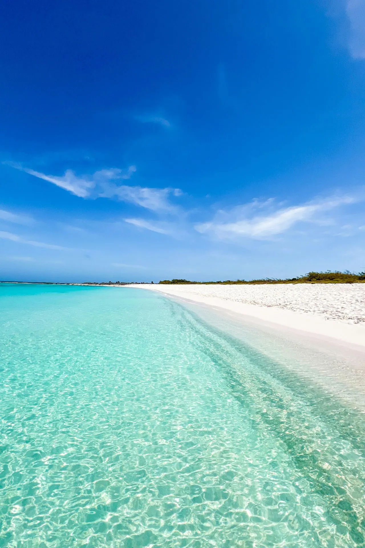 Een uitgestrekt wit zandstrand met kristalhelder turquoise water vormt een idyllische plek die perfect aansluit bij de tropische sferen die je kunt ervaren tijdens een cruise met kinderen. De zachte branding en het veilige, ondiepe water maken deze bestemming ideaal voor een kindvriendelijke cruise, waar gezinnen samen kunnen genieten van zwemmen, zon en eindeloos strandplezier in een zorgeloze en ontspannen omgeving.