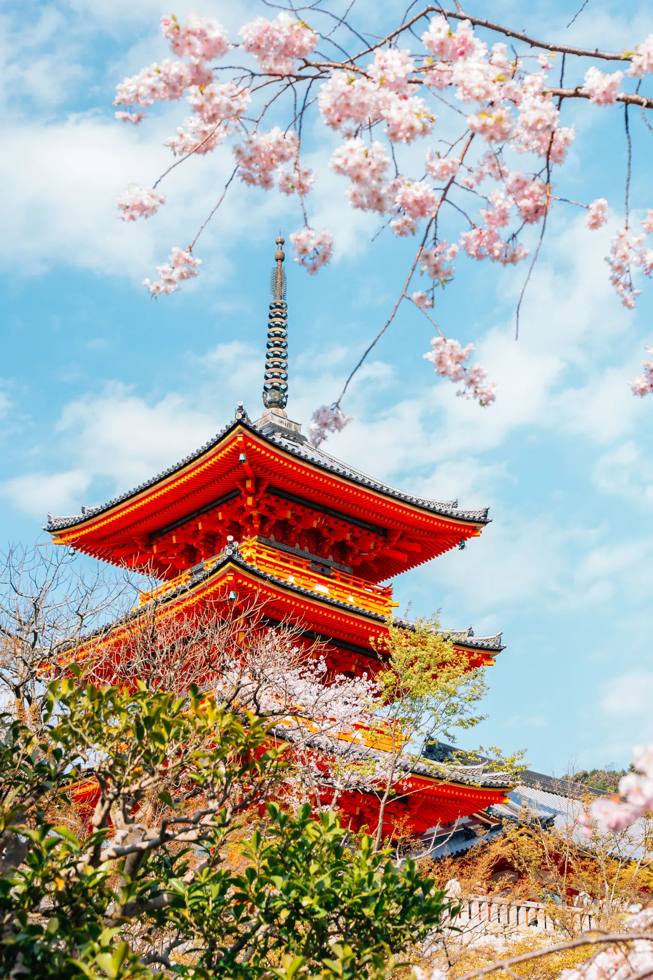 Kyoto, beroemd om zijn vele tempels, herbergt de indrukwekkende Fushimi Inari-Taisha Schrijn, bekend om zijn duizenden felrode torii-poorten. Ook de Kiyomizu-dera tempel, gelegen op een heuvel, biedt vanuit verschillende ingangen een adembenemend uitzicht over de stad.