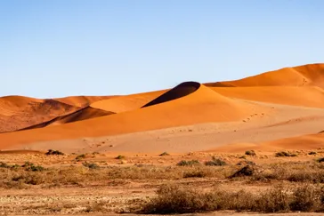 Zandduin in Namibië
