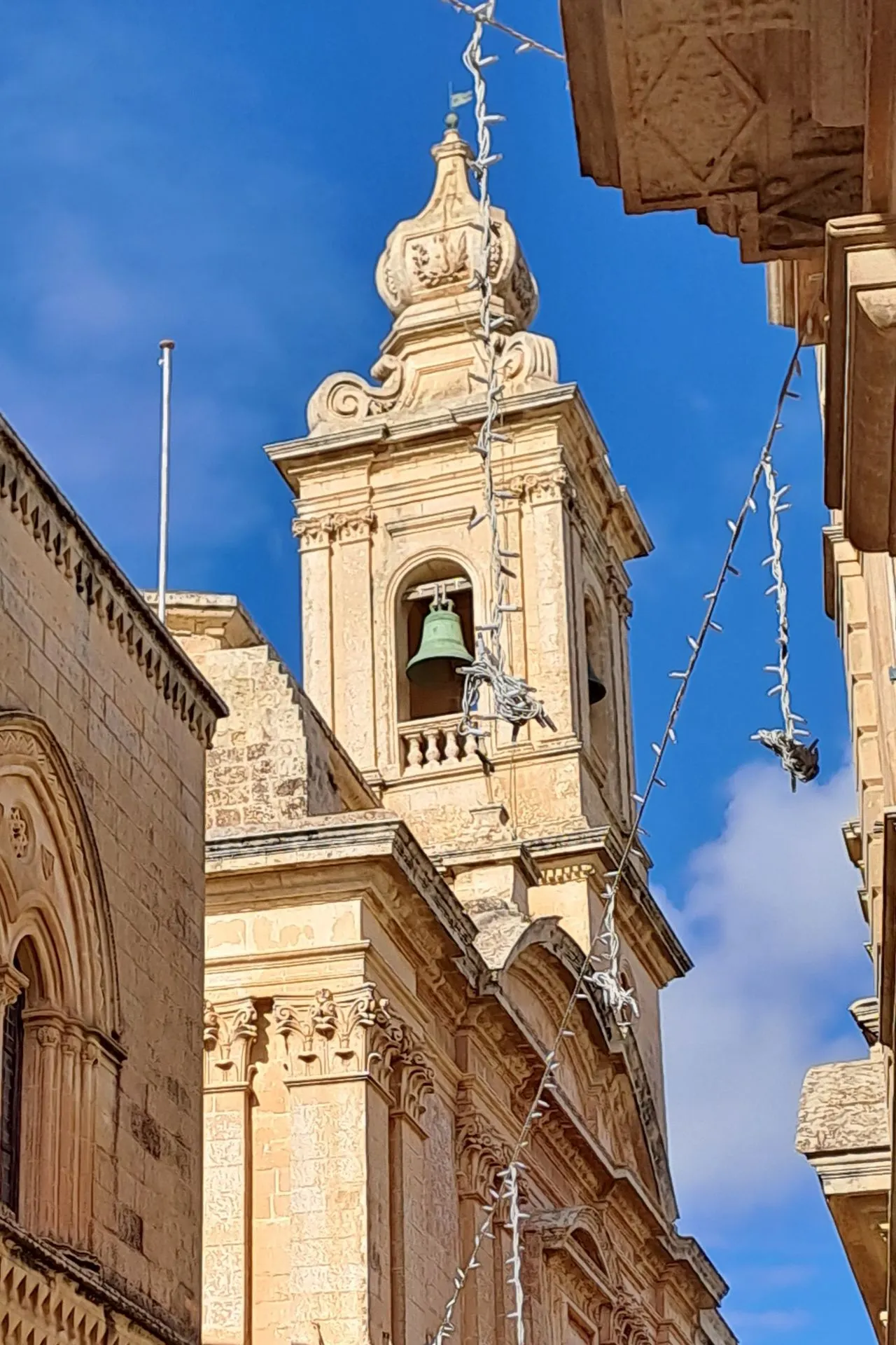 Oude kathedraal van Valetta, Malta.