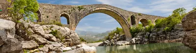 Albanië - Mesi Bridge near Shkoder
