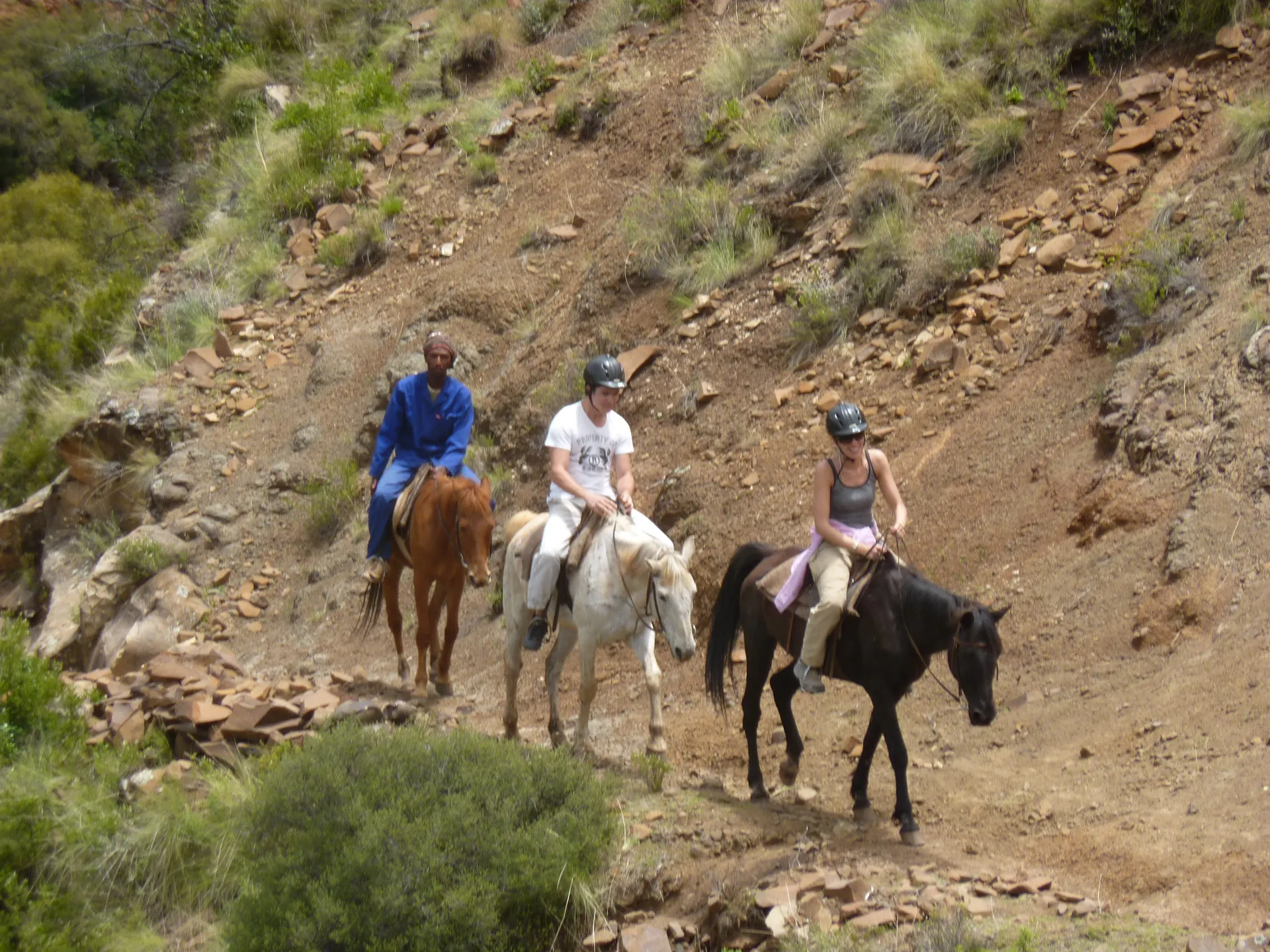 Paardrijden in Lesotho, paardrijden tijdens een Zuid Afrika vakantie van touroperator Best of Travel geboekt bij Travelcenter de Wit