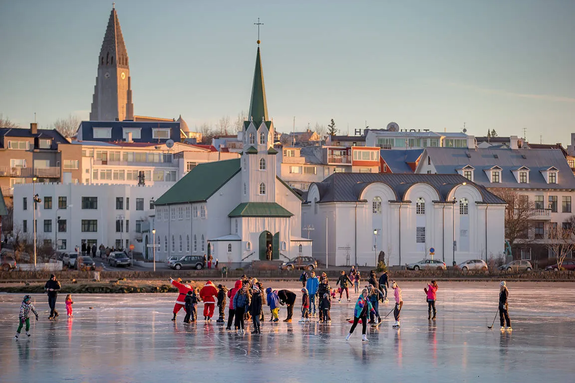 Reykjavik schaatsen