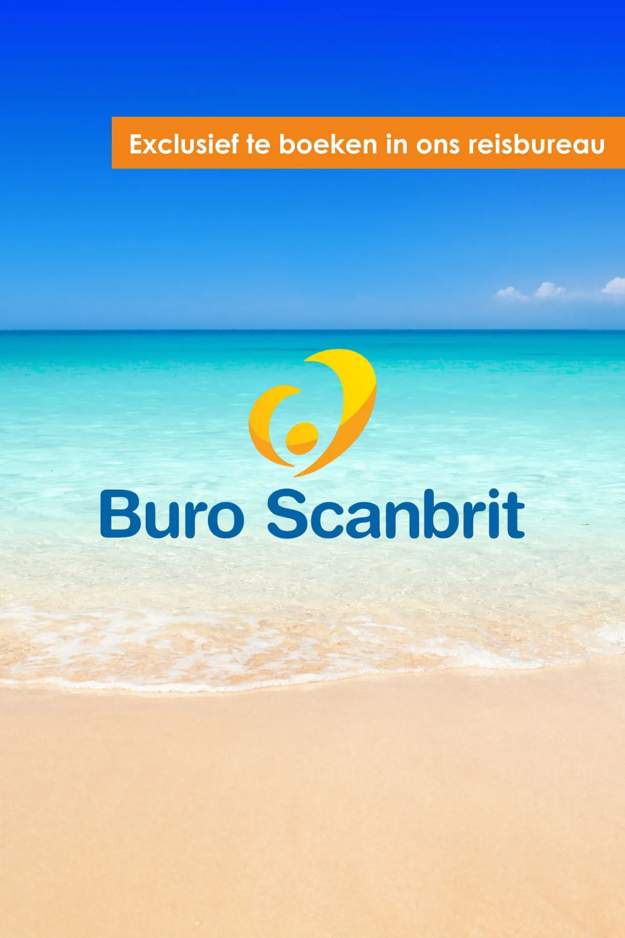 Buro Scanbrit met zee achtergrond 