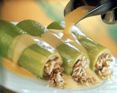 Gevulde courgette