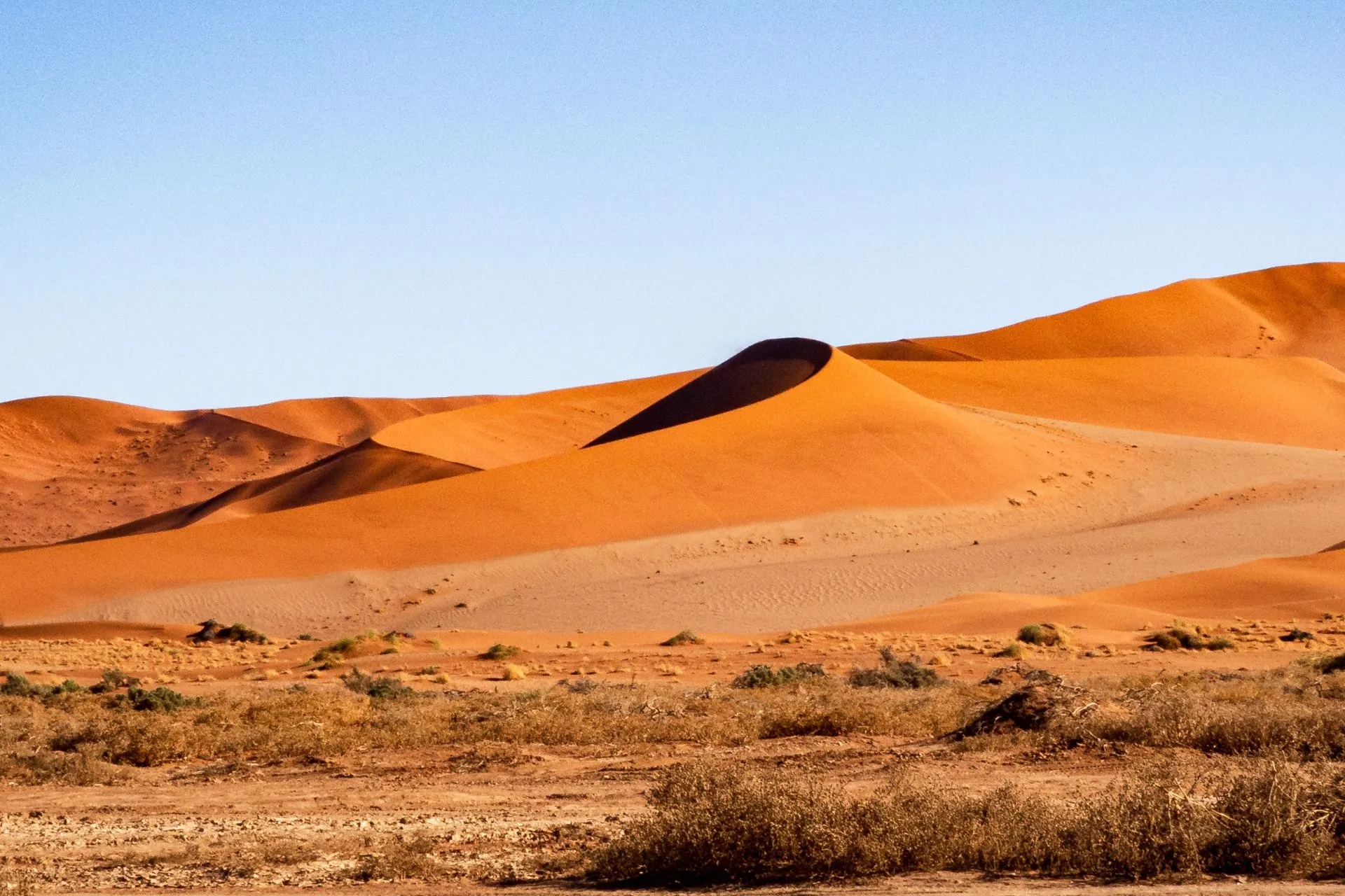 Zandduin in Namibië