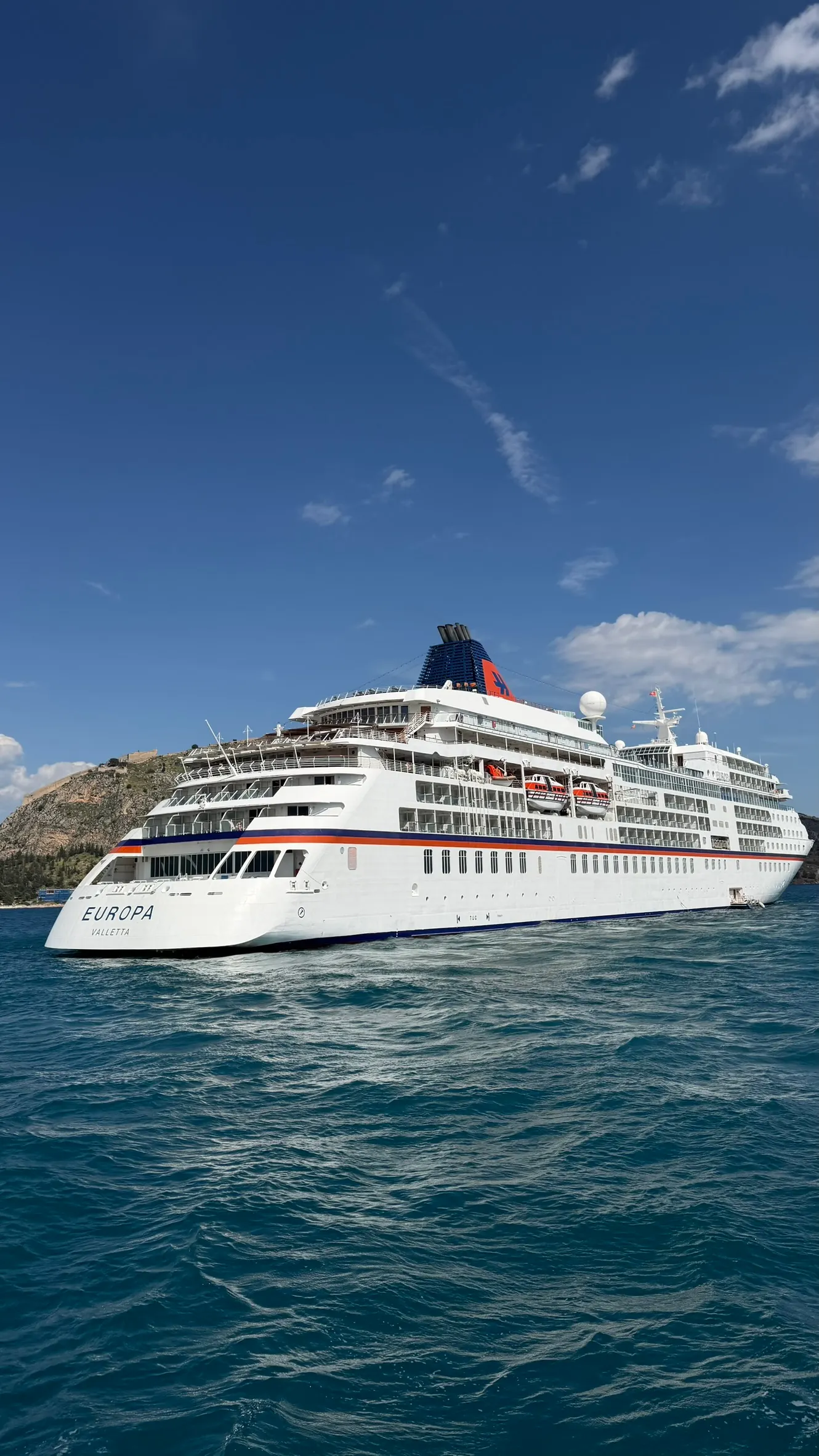 MS EUROPA Hapag Lloyd schip zee