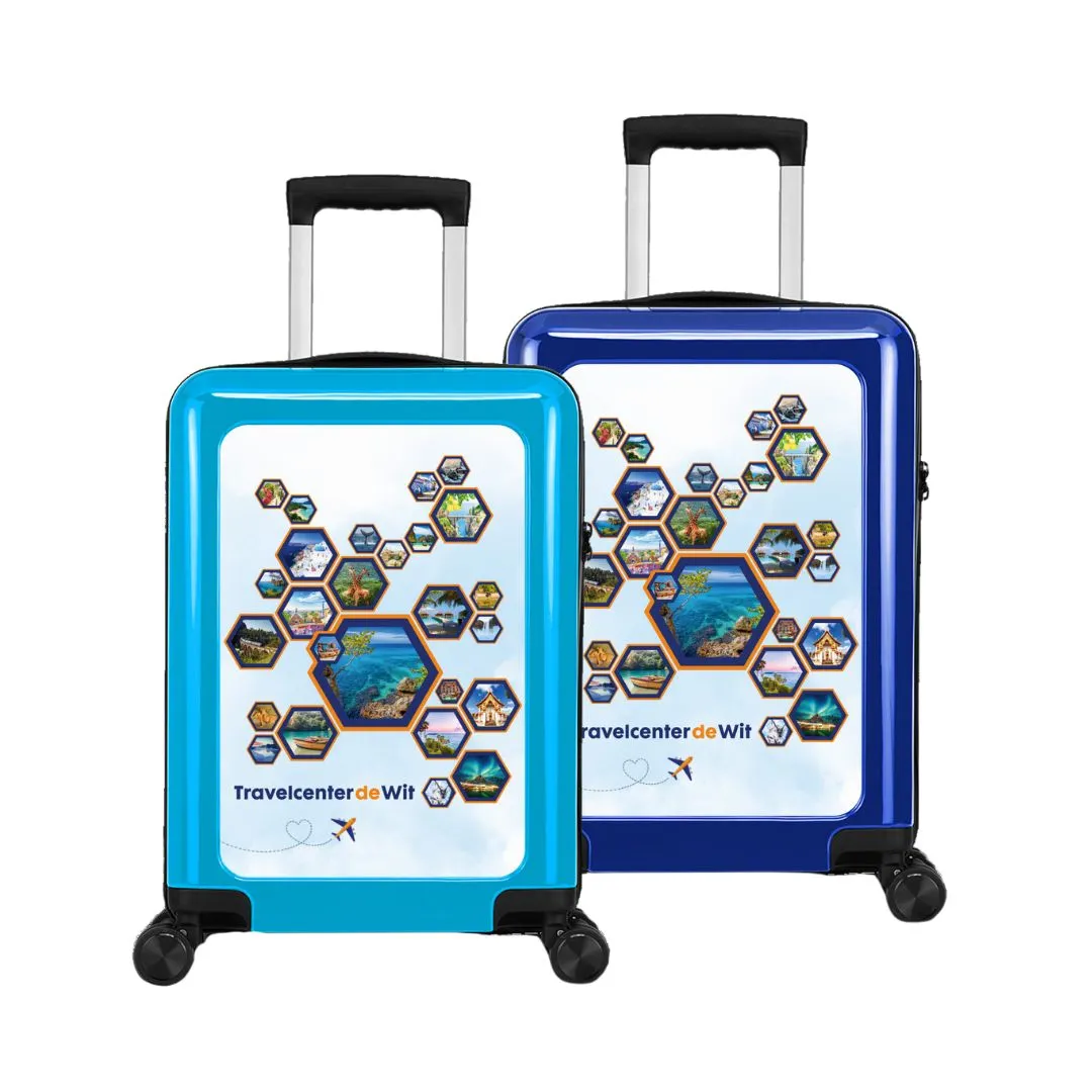 TCDW-Koffers - Mooie gepersonaliseerde koffers van Travelcenter de Wit. het zijn echte koffers van het merk SUITSUIT
